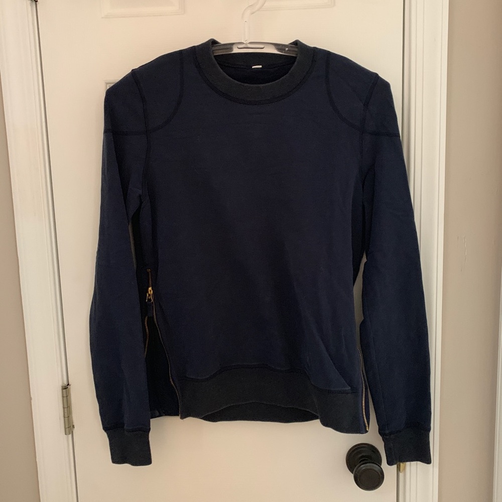 Lululemon Navy Crew Sweatshirt
